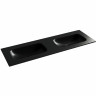 Раковина Ceramicanova Grace 140 CN7022MBwx двойная Черная матовая