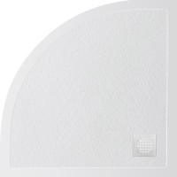 Душевой поддон из искусственного камня BelBagno Uno 80x80 TRAY-MR-UNO-R-80-550-35-W-BO