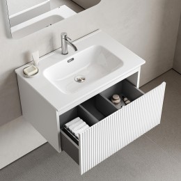 Тумба под раковину Sancos Snob R 1.0 70 SNR1.070W подвесная цвет Bianco