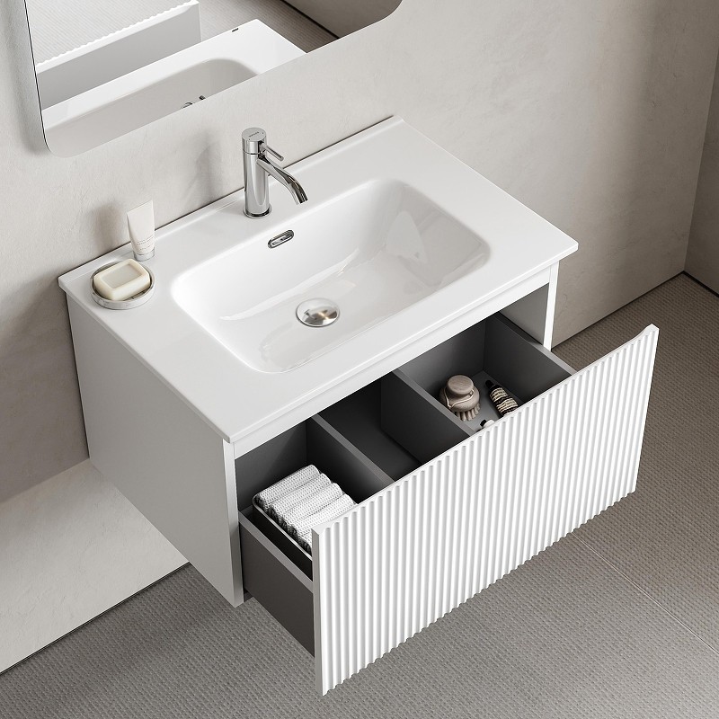 Тумба под раковину Sancos Snob R 1.0 70 SNR1.070W подвесная цвет Bianco