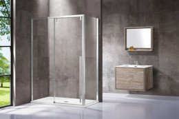 Душевой уголок Vincea Lugano 120х100 VSR-1L1012CL-1
