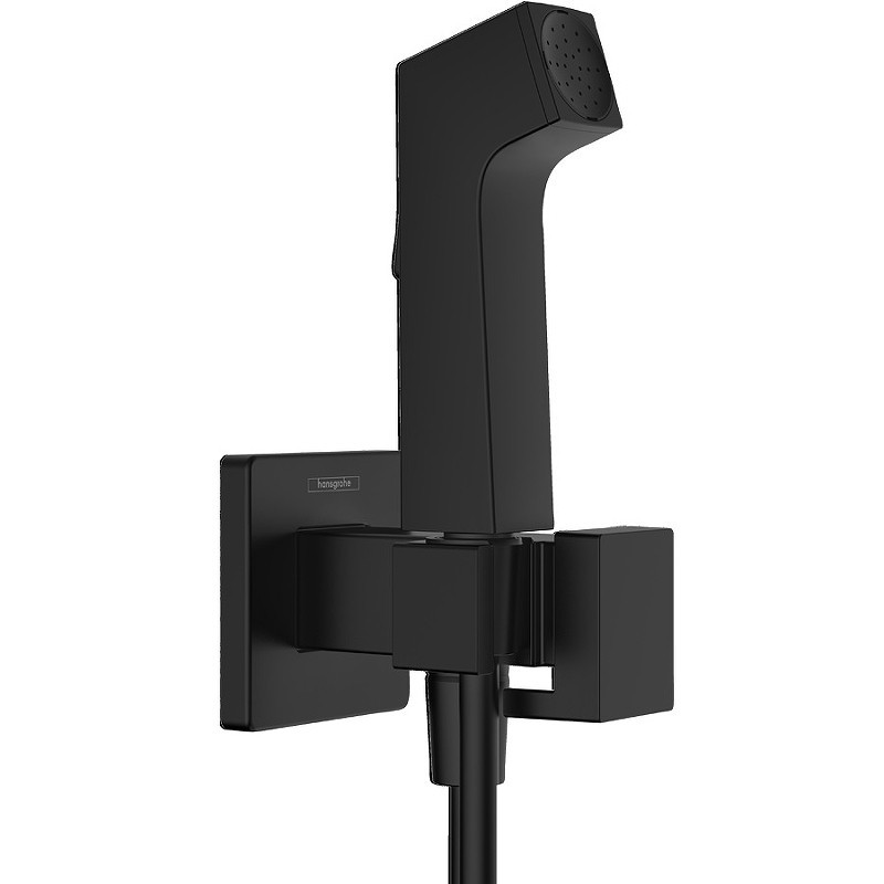 Гигиенический душ Hansgrohe Bidette 29233670 черный матовый