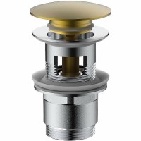 донный клапан Vincea DPU-1B01BG click-clack