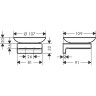 Мыльница Hansgrohe AddStoris 41746140