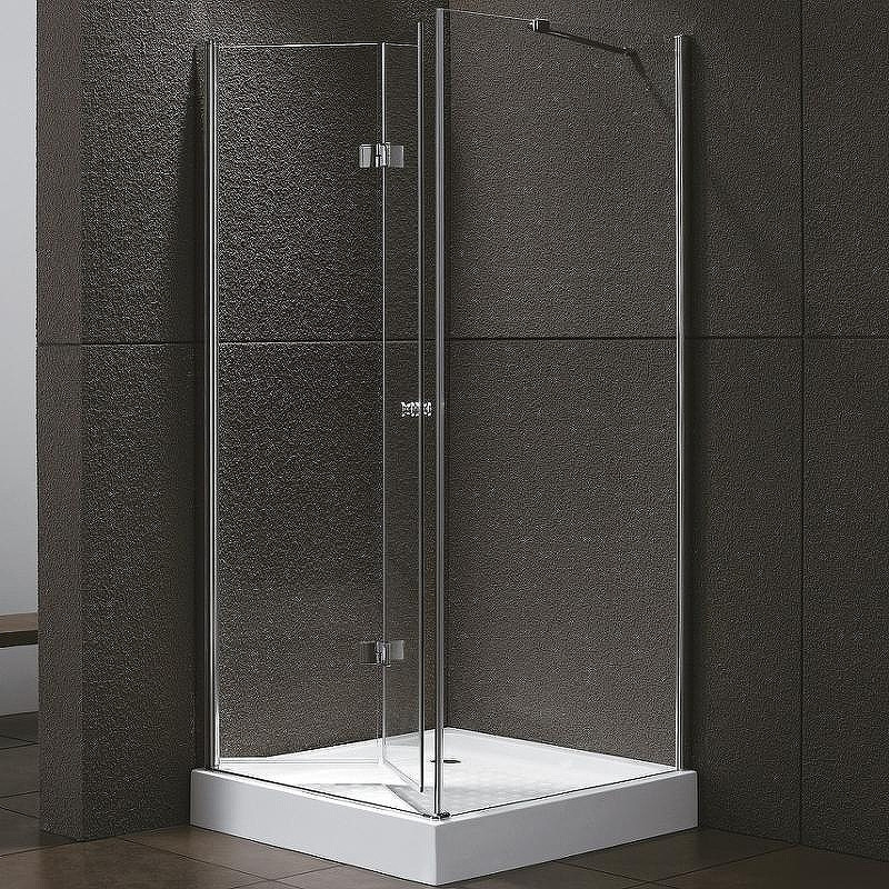 Душевой уголок Cezares Elena 90x80 ELENA-W-ASH-1-90/80-C-Cr