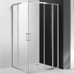 Душевой уголок Cezares Molveno AH-21 110х90 MOLVENO-AH-21-90+20-C-Cr-IV