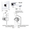 Смеситель для раковины Remer Q-Design QD15C