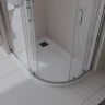 Душевой поддон из искусственного камня BelBagno Uno 120x80 L TRAY-MR-UNO-RH-120/80-550-35-W-L-NO