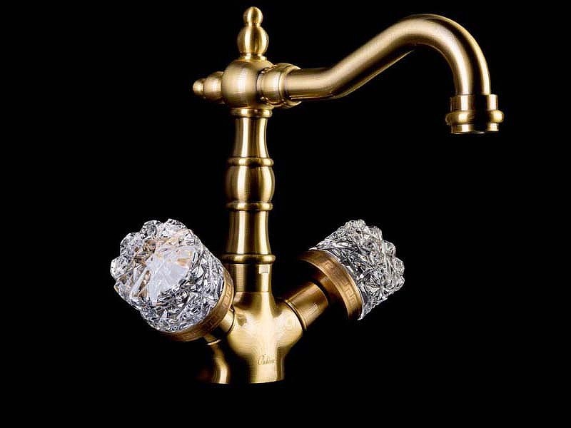 Смеситель для раковины Boheme Crystal 312-CRST