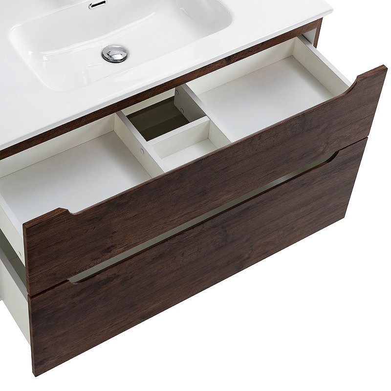 Тумба под раковину BelBagno Etna-H60 90 ETNA-H60-900-2C-SO-RW-P подвесная