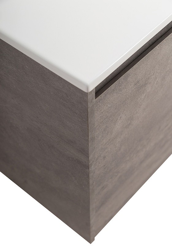Тумба под раковину BelBagno Kraft 100 L KRAFT-1000-2C-1A-SO-CG-L подвесная