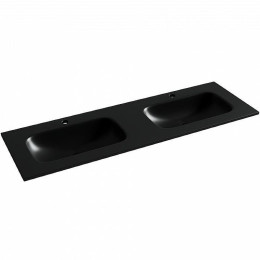 Раковина Ceramicanova Grace 140 CN7022MB двойная Черная матовая