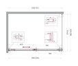 Душевой уголок BelBagno Soft Close-1 130x90 SOFT_CLOSE-1-AH-1-130/90-C-GM