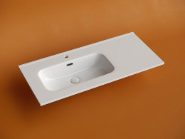 Раковина Ceramicanova Element 100 L CN7003L Белая