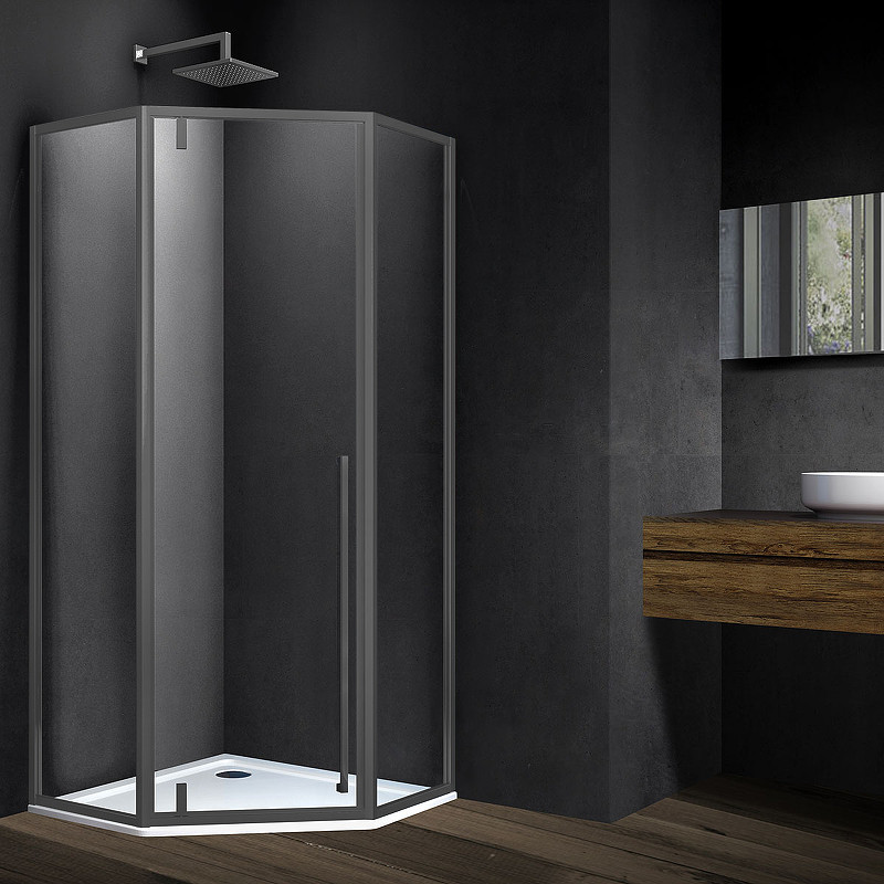 Душевой уголок Vincea Penta 100x100 VSP-3P100CLGM