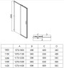 Душевой уголок Vincea Soft 2 140x90 VSR-3SO29014CL
