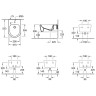 Биде Villeroy&Boch Avento 54050001 подвесное Альпийский белый