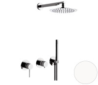 Душевая система Remer X Style X96S02BO цвет Белый матовый