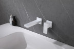 Смеситель для раковины Abber Daheim AF8212W цвет Белый матовый
