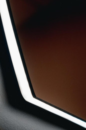 Зеркало Abber Teil 69 L AG6504SL с подсветкой с бесконтактным выключателем и диммером