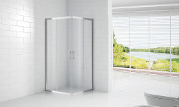Душевой уголок Cezares Eco 90x90 ECO-O-A-2-90-P-Cr
