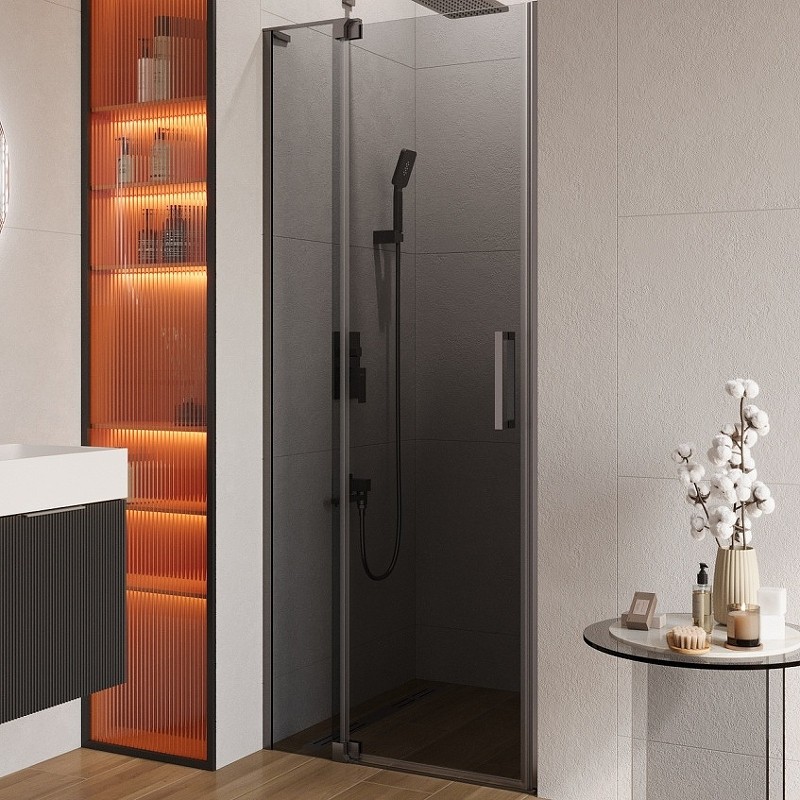 Душевая дверь Cezares Slider 90 SLIDER-B-1-80/90-GRIGIO-GM