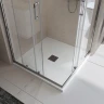 Душевой поддон из искусственного камня BelBagno Uno 80x80 TRAY-MR-UNO-A-80-35-W-CR
