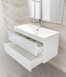 Тумба под раковину BelBagno ALBANO-800-2C-SO-BL подвесная