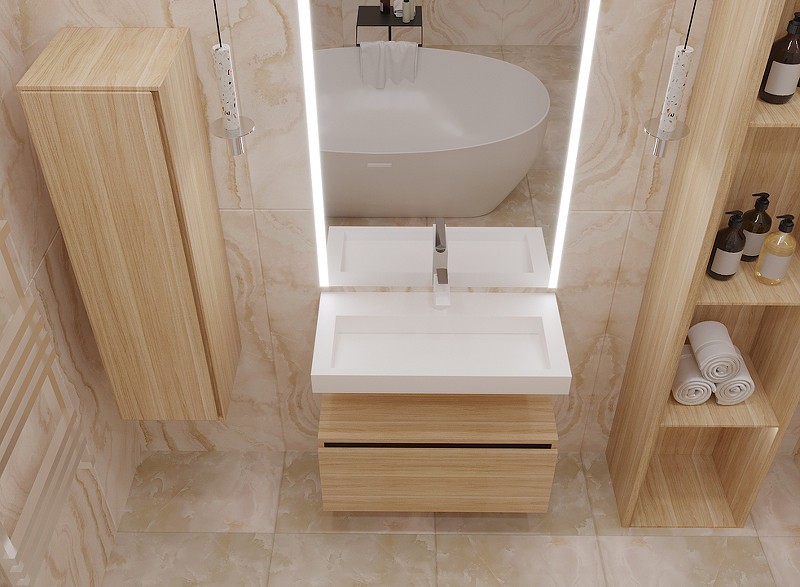 Раковина Boheme Armadi Art Flat 80 859-080
