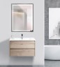 Зеркало BelBagno Kraft 70 SPC-KRAFT-700-900-LED-TCH-WARM-NERO с подсветкой