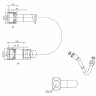 Комплект верхнего и ручного душа Vincea Inspire VSHH-3I2AHCH