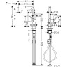 Смеситель для кухни Hansgrohe Talis M54 72808670 черный матовый