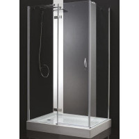 Душевой уголок Cezares Bergamo 100x80 L BERGAMO-W-AH-1-100/80-C-Cr-L