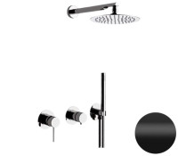 Душевая система Remer X Style X96S02NO цвет Черный матовый