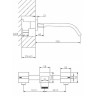Смеситель для раковины Abber Wasserfall AF8612NG Никель
