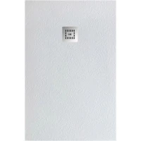Душевой поддон из искусственного камня BelBagno Uno 140x80 TRAY-MR-UNO-AH-140/80-35-W-CR