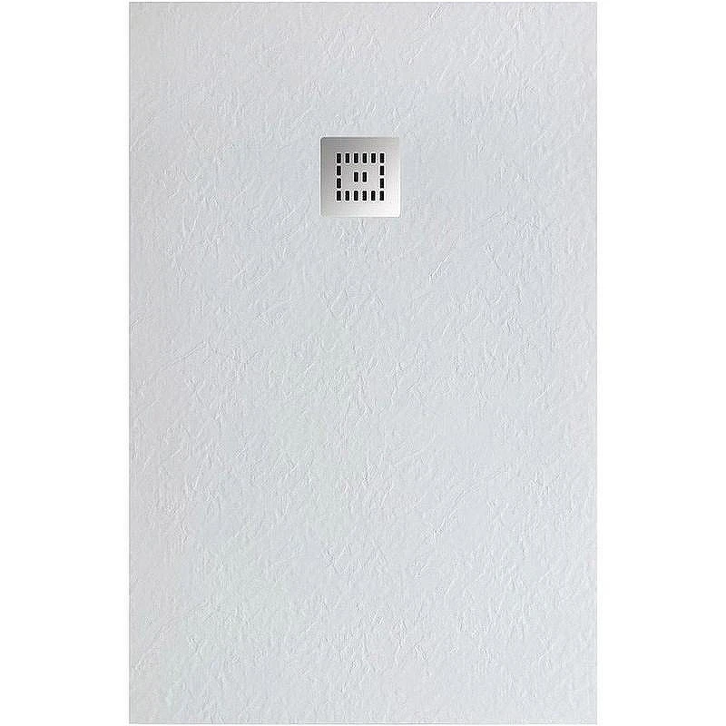 Душевой поддон из искусственного камня BelBagno Uno 140x80 TRAY-MR-UNO-AH-140/80-35-W-CR