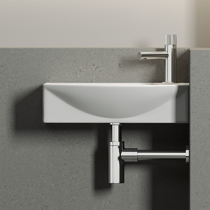 Раковина Ceramicanova Element 45 L CN6038L Белая