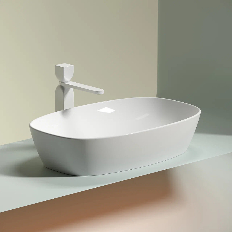 Раковина-чаша Ceramicanova Element 60 CN6049 Белая глянцевая