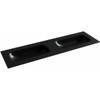 Раковина Ceramicanova Grace 160 CN7023MB двойная Черная матовая