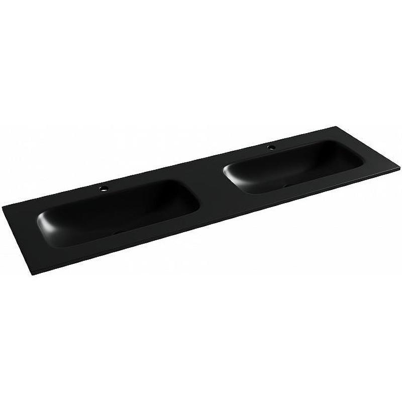 Раковина Ceramicanova Grace 160 CN7023MB двойная Черная матовая