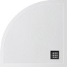 Душевой поддон из искусственного камня BelBagno Uno 90x90 TRAY-MR-UNO-R-90-550-35-W-NO