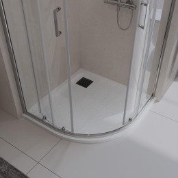 Душевой поддон из искусственного камня BelBagno Uno 90x90 TRAY-MR-UNO-R-90-550-35-W-NO