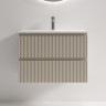 Тумба под раковину Sancos Snob R 70 SNR70/39CE подвесная цвет Beige Soft