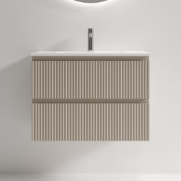 Тумба под раковину Sancos Snob R 70 SNR70/39CE подвесная цвет Beige Soft