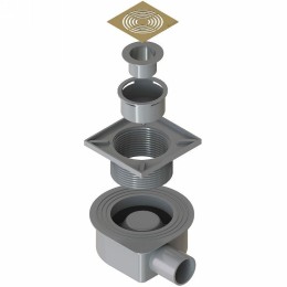 душевой трап Boheme Smart Design 984-10-MG