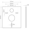 Комплект унитаза Vincea Globo VT1-14S с инсталляцией Berges Atom 410 040340