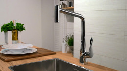 Смеситель для кухни Hansgrohe Metris 14820000 Хром
