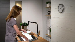 Смеситель для кухни Hansgrohe Metris 14820000 Хром