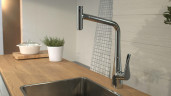 Смеситель для кухни Hansgrohe Metris 14820000 Хром